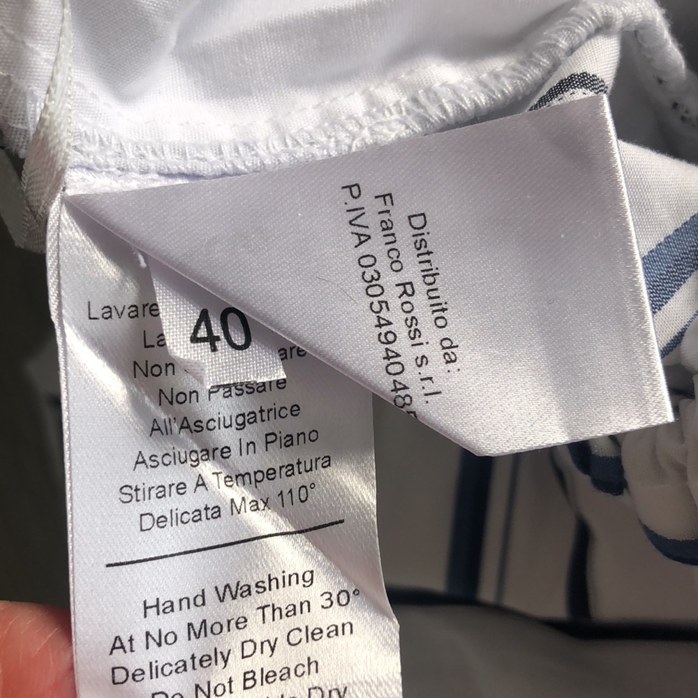 ALPHA STUDIO cotton pants Size S - Picture 8 of 12